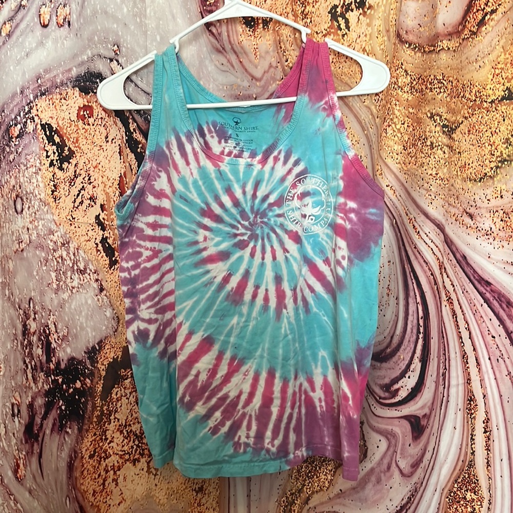 TWO preppy brand tank tops summer